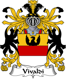 Italian Coat of Arms for Vivaldi