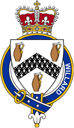 Families of Britain Coat of Arms Badge for: Willard (England)