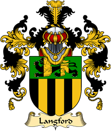 Irish Family Coat of Arms (v.25a) Langford