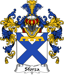 Italian Family Coat of Arms (v.25b) Sforza
