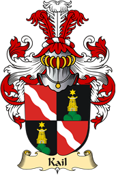 v.23 Coat of Family Arms from Germany for Kail