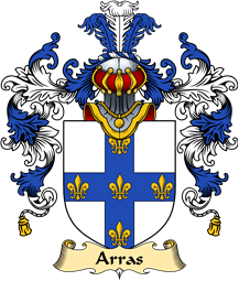 English Family Coat of Arms (v.25) Arras