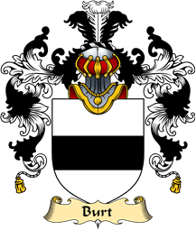 Irish Family Coat of Arms (v.25a) Birt or Burt