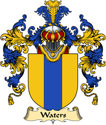 English Family Coat of Arms (v.25) Waters II