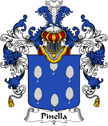 Italian Family Coat of Arms (v.25b) Pinella