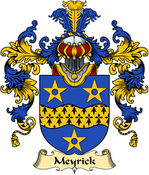 English Family Coat of Arms (v.25) Meyrick