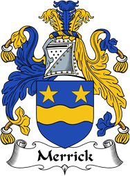 English Coat of Arms for the family Merrick