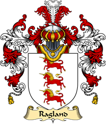 English Family Coat of Arms (v.25) Ragland (Wales)