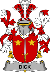 Irish Coat of Arms for Dick