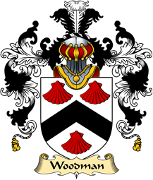 English Family Coat of Arms (v.25) Woodman