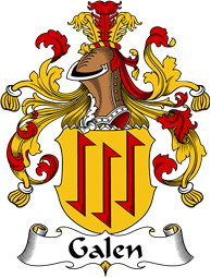 German Wappen Coat of Arms for Galen