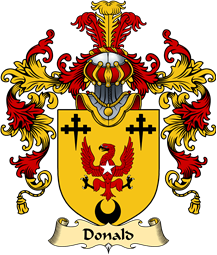 Scottish Family Coat of Arms (v.25) Donald
