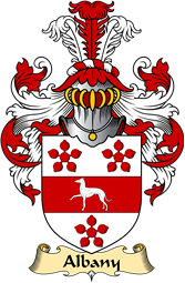 English Coat of Arms (v.23) for the family Albany