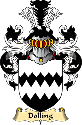 English Coat of Arms (v.23) for the family Dolling