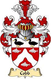 English Coat of Arms (v.23) for the family Cobb