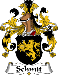 German Wappen Coat of Arms for Schmit