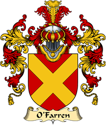 Irish Family Coat of Arms (v.25a) O