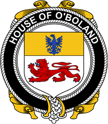 Irish Coat of Arms Badge for the O