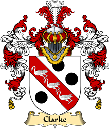English Family Coat of Arms (v.25) Clarke
