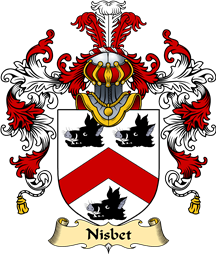 English Family Coat of Arms (v.25) Nisbet