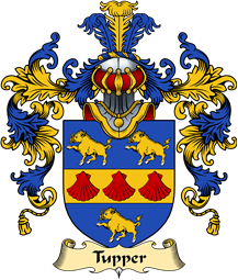 English Family Coat of Arms (v.25) Tupper
