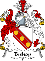 English Coat of Arms for the family Bishop