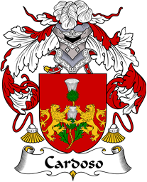 Portuguese Coat of Arms for Cardoso