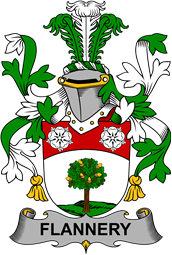 Irish Coat of Arms for Flannery or O