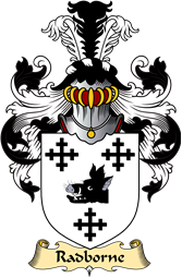 English Coat of Arms (v.23) for the family Radborn (e)