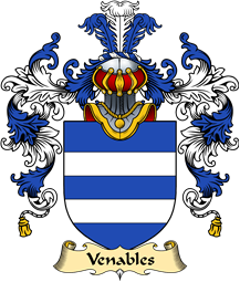 English Family Coat of Arms (v.25) Venables