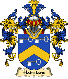 Scottish Family Coat of Arms (v.25) Hairstans
