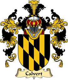 English Family Coat of Arms (v.25) Calvert