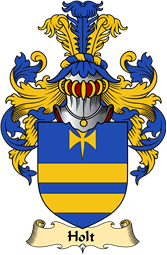 English Coat of Arms (v.23) for the family Holt I