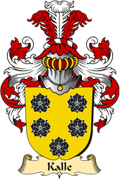 v.23 Coat of Family Arms from Germany for Kalle