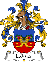 German Wappen Coat of Arms for Lahner