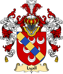 English Family Coat of Arms (v.25) Liall or Lyall