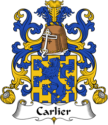 Coat of Arms from France for Carlier