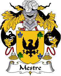 Portuguese Coat of Arms for Mestre