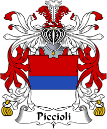 Italian Coat of Arms for Piccioli