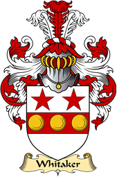 Welsh Family Coat of Arms (v.23) for Whitaker (of Denbighshire)