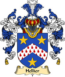 English Family Coat of Arms (v.25) Hellier