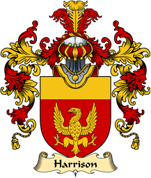 English Family Coat of Arms (v.25) Harrison