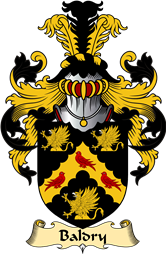 English Coat of Arms (v.23) for the family Baldry