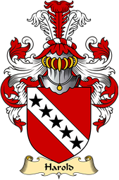 Welsh Family Coat of Arms (v.23) for Harold (of Haroldston, Pembrokeshire)