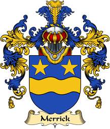 English Family Coat of Arms (v.25) Merrick