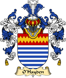 Irish Family Coat of Arms (v.25a) O