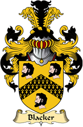 English Coat of Arms (v.23) for the family Blacker