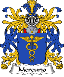 Italian Coat of Arms for Mercurio