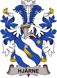 Swedish Coat of Arms for Hjärne