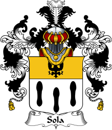 Italian Family Coat of Arms (v.25b) Sola